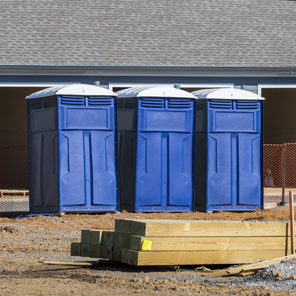 how do you dispose of waste after the porta potties have been emptied in Royal AR